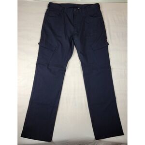 Propper Mens Black Tactical Cargo Pants 40x37 Nylon Spandex Stretch Workwear